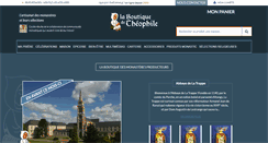 Desktop Screenshot of boutiques-theophile.com